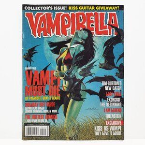 Vampirella Magazine 2 VTG 2003 Collector's Issue KISS Horror Comics Kitana Baker